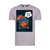 Vintage Zinc Forever Alone, Monkey, Space, Monkey At Space, Vintage Tee - Bettercallsaul