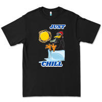 Black Just Chill Premium Tee - artisFamous