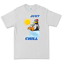 Dove Grey Just Chill Premium Tee - artisFamous