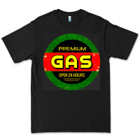 Black GARAGE CAR GASOLINE Premium Tee - artisFamous