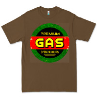 Cacao GARAGE CAR GASOLINE Premium Tee - artisFamous