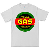 Dove Grey GARAGE CAR GASOLINE Premium Tee - artisFamous