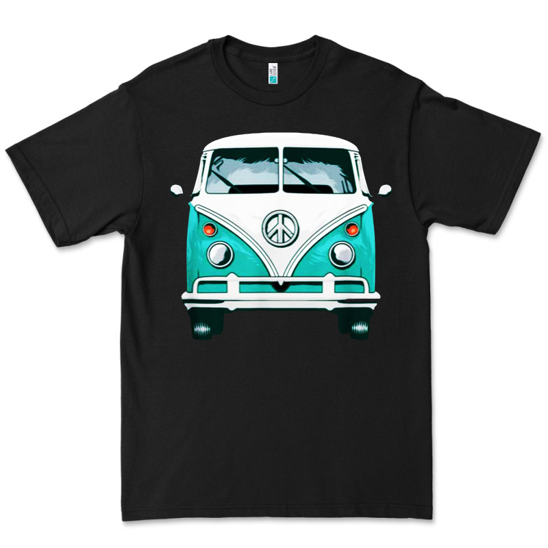 Hippie Surf Van Premium Tee by artisFamous | Teevron