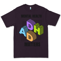 Plum adhd mental health matters Premium Tee - artisFamous