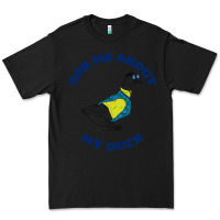 Black ask me about my duck Premium Tee - artisFamous