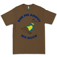 Cacao ask me about my duck Premium Tee - artisFamous