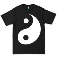 Black yin yang Premium Tee - artisFamous