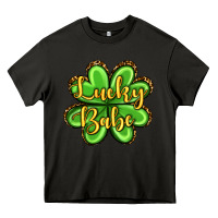 Asphalt St. Patrick's Lucky babe Heavy Core Tee - OliviaCreatesArt