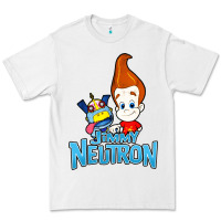 White jimmy neutron goddard title vintage poster Premium Tee - artisFamous