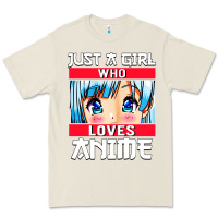Bone just a girl who loves anime japanese cute Premium Tee - artisFamous