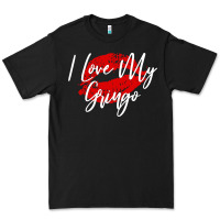 Black kiss lips i love my gringo wife girlfriend premium Premium Tee - artisFamous