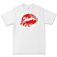 White kiss lips i love my gringo wife girlfriend premium Premium Tee - artisFamous