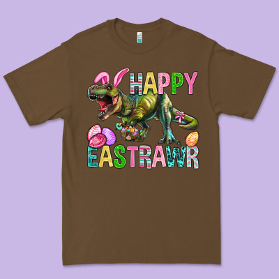 Happy Eastrawr Easter Premium Tee Designed By Bundleandbundleshop