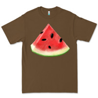 Cacao Watermelon Slice Png Premium Tee - artisFamous