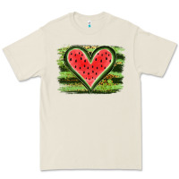 Bone Watermelon Heart Premium Tee - artisFamous