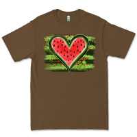 Cacao Watermelon Heart Premium Tee - artisFamous