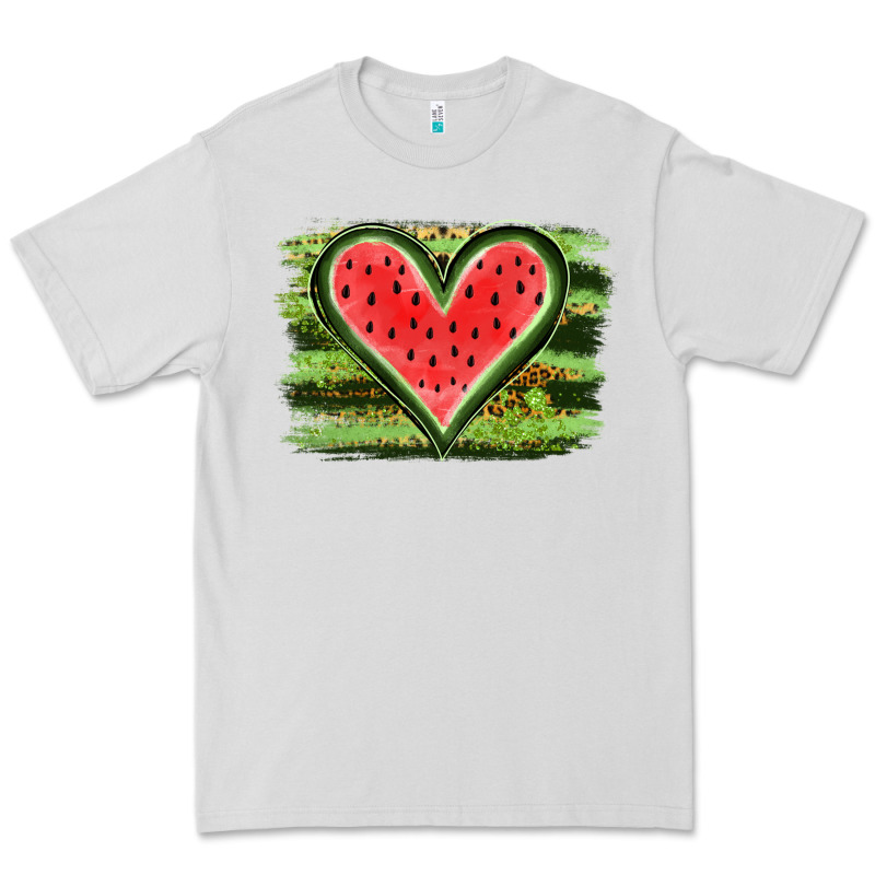 Watermelon Heart Premium Tee by artisFamous | Teevron