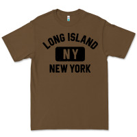 Cacao long island ny gym style distressed amber print Premium Tee - artisFamous