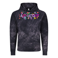 Cloud Black Valentine Laboratory Vintage Hoodie - CowhideDigitalArt