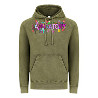 Vintage Olive Valentine Laboratory Vintage Hoodie - CowhideDigitalArt