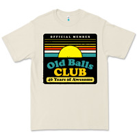 Bone mens old balls club 40 years awesome Premium Tee - artisFamous