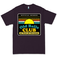 Plum mens old balls club 40 years awesome Premium Tee - artisFamous