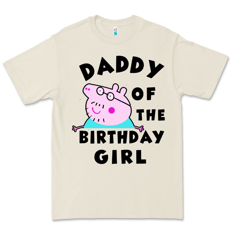 Mens Peppa Pig Daddy Of The Birthday Premium Tee by artisFamous | Teevron
