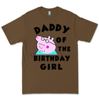 Cacao mens peppa pig daddy of the birthday Premium Tee - artisFamous