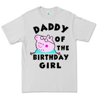 Dove Grey mens peppa pig daddy of the birthday Premium Tee - artisFamous