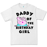White mens peppa pig daddy of the birthday Premium Tee - artisFamous