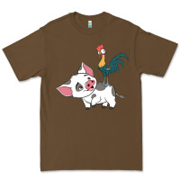 Cacao hei hei rooster and pig funny cartoon Premium Tee - artisFamous