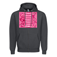 Smoke warrior breast cancer Zipper Hoodie - RanaPortraitStore