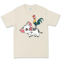 Bone hei hei rooster and pig funny cartoon Premium Tee - artisFamous