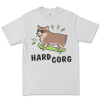 Dove Grey hard corg Premium Tee - artisFamous