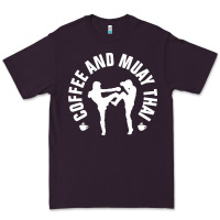 Plum caffè e muay thai divertente Premium Tee - artisFamous