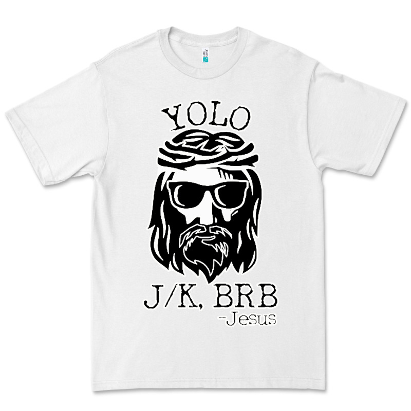 Funny Jesus Easter Yolo Jk Brb Premium Tee by artisFamous | Teevron