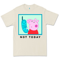 Bone peppa pig not today Premium Tee - artisFamous