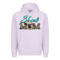 Lilac show mom aztec cowhide heifer Premium Hoodie - Artiststas