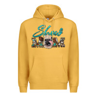 Mustard show mom aztec cowhide heifer Premium Hoodie - Artiststas