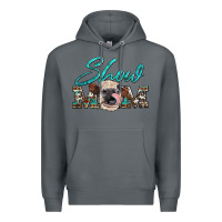 Rock show mom aztec cowhide heifer Premium Hoodie - Artiststas