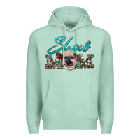 Seafoam show mom aztec cowhide heifer Premium Hoodie - Artiststas