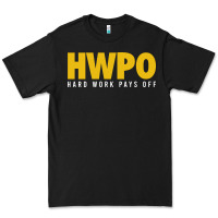Black HWPO - HARD WORK PAYS OFF Premium Tee - artisFamous