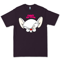 Plum pinky and the brain big face Premium Tee - artisFamous