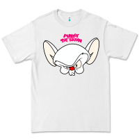White pinky and the brain big face Premium Tee - artisFamous