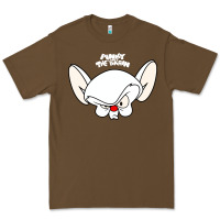Cacao pinky and the brain big face Premium Tee - artisFamous