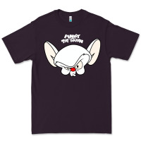 Plum pinky and the brain big face Premium Tee - artisFamous