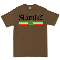 Cacao slainte shirt irish cheers toast shamrock Premium Tee - artisFamous