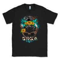 Black nona life messy bun Classic Tee - BarkalooDesign