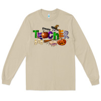 Mushroom halloween teacher Long Sleeve Tee - LillyAllenDesigns