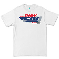 White Indy 500 Premium Tee - artisFamous